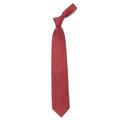 Mj Exclusive: Patterned Tie "Classico" Made Of Pure English Silk