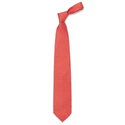 Mj Exclusive: Patterned Tie "Classico" Made Of Pure English Silk