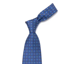 Mj Exclusive: Patterned Tie "Classico" Made Of Pure English Silk