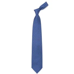 Mj Exclusive: Patterned Tie "Classico" Made Of Pure English Silk
