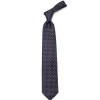 Mj Exclusive: Patterned Tie "Classico" Made Of Pure English Silk