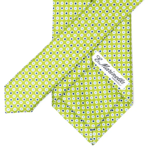 Mj Exclusive: Patterned Tie "Classico" Made Of Pure English Silk