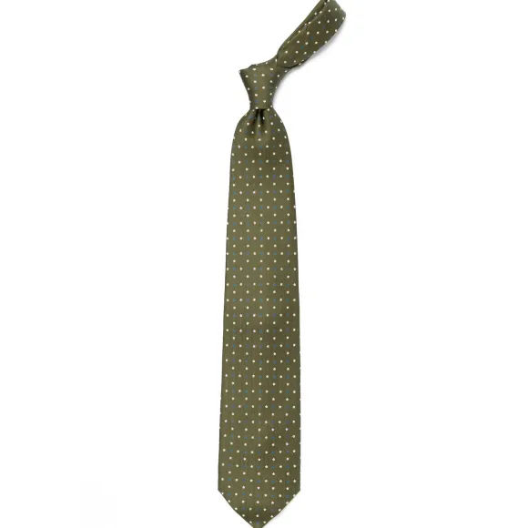 Mj Exclusive: Patterned Tie "Classico" Made Of Pure English Silk