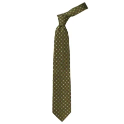 Mj Exclusive: Patterned Tie Made Of Pure English Silk