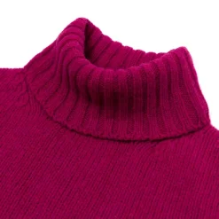 Mj Exclusive: Turtleneck Sweater "Alain Rollneck" In 4 Ply Geelong Lam