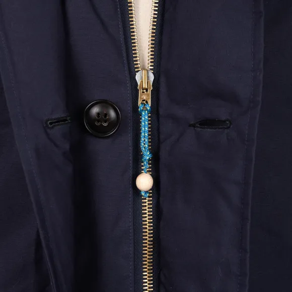 Nigel Cabourn X Mj: Down Parka "Iconic Everest" In Ventile Cotton