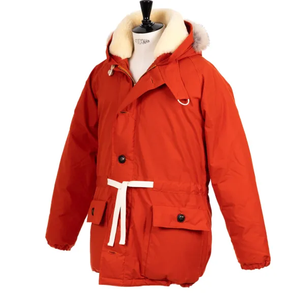 Nigel Cabourn X Mj: Down Parka "Iconic Everest" In Ventile Cotton