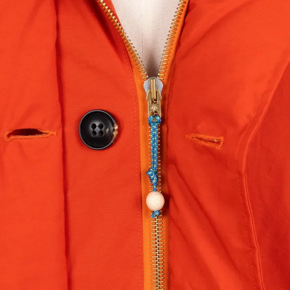 Nigel Cabourn X Mj: Down Parka "Iconic Everest" In Ventile Cotton