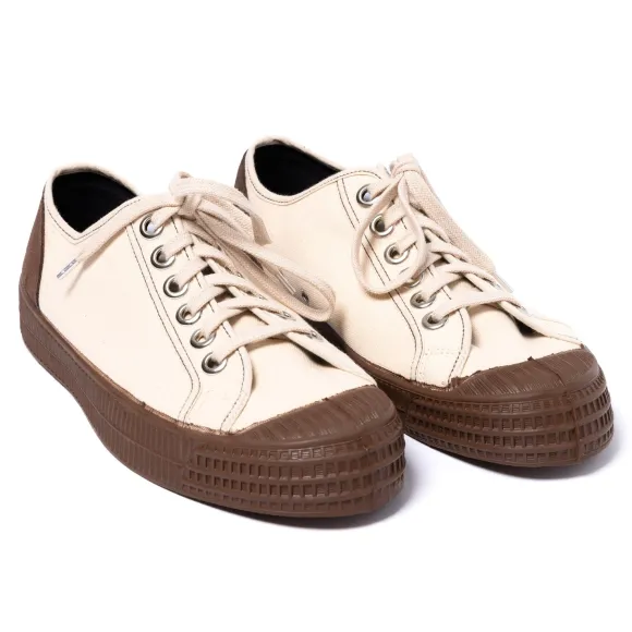Novesta X Mj: Natural "Star Master Bicolor" Sneakers