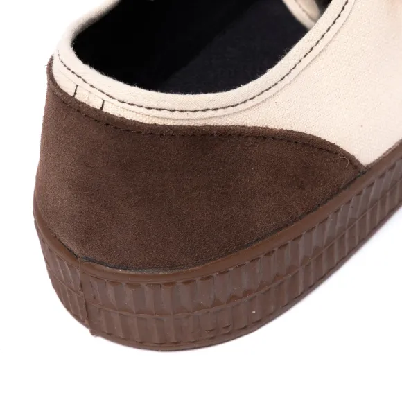 Novesta X Mj: Natural "Star Master Bicolor" Sneakers