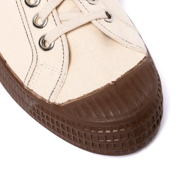 Novesta X Mj: Natural "Star Master Bicolor" Sneakers
