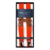 Orange Elastic Braces "Infinity" With Clips