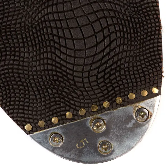 Oxford "Brogue American" Aus Genarbtem Kalbsleder - Reine Handarbeit