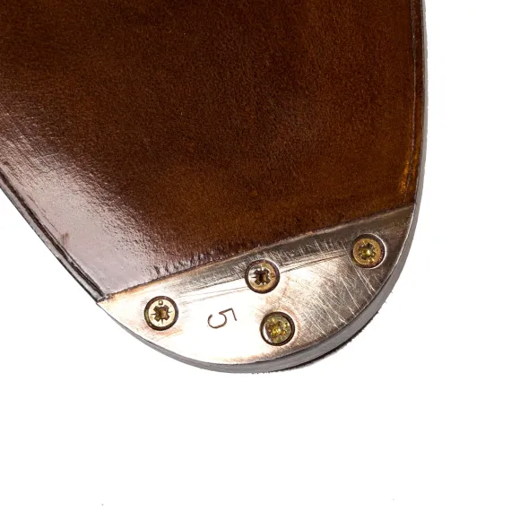 Oxford "Queens" Made Of Dark Brown Suede Leather - Purely Handcrafted