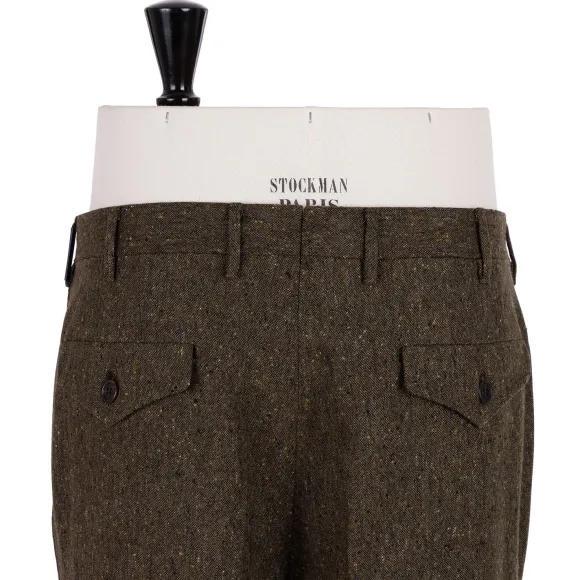 Pants "Homespun" In Pure Wool - Rota Sartorial