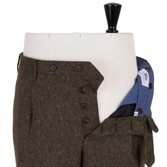 Pants "Homespun" In Pure Wool - Rota Sartorial
