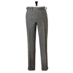 Pants "King Of Cool" From Original Harris Tweed - Pure Handwork