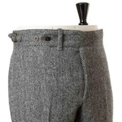 Pants "King Of Cool" From Original Harris Tweed - Pure Handwork