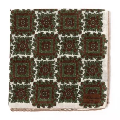 Pocket Square "Vintage 58" Made Of Wool And Silk