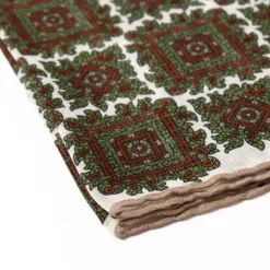 Pocket Square "Vintage 58" Made Of Wool And Silk