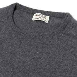 Pure Geelong Lambswool "Leven Crew" Sweater - 2 Ply