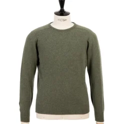 Pure Geelong Lambswool "Leven Crew" Sweater - 2 Ply