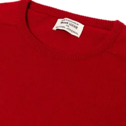 Pure Geelong Lambswool "Leven Crew" Sweater - 2 Ply