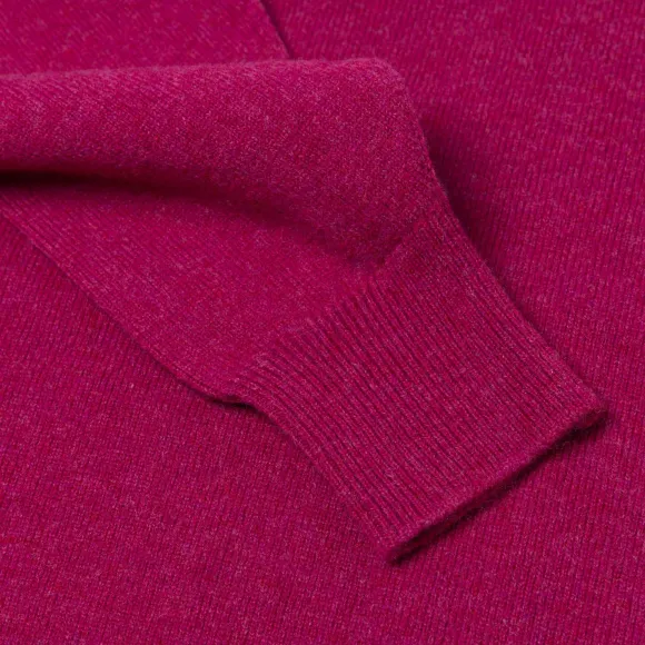Pure Geelong Lambswool "Leven Vee" Sweater - 2 Ply