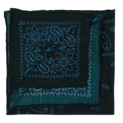 Pure Wool Pocket Square "Reni E Paisley
