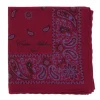 Pure Wool Pocket Square "Reni E Paisley