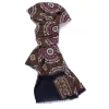 Rosi Collection X Mj: Modal And Cashmere "Round Geometric" Tube Scarf