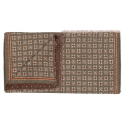 Rosi Collection X Mj: Scarf "Bormio Double" In Merino Wool And Cashmer