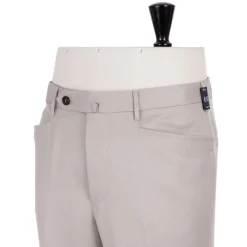 Sand Colored Pants "Carrettiera Tondo" In Pure Cavalry Wool - Rota Sar