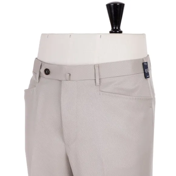 Sand Colored Pants "Carrettiera Tondo" In Pure Cavalry Wool - Rota Sar