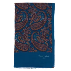 Scarf "Vecchio Paisley" From The Finest Cashmere - Handmade