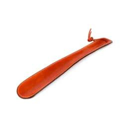 Shoehorn "Operaio" Made Of Steel In Leather Coat - Purely Handcrafted