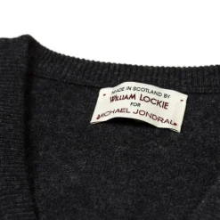Slip-Over "Oxton Slipover" Made From Fine Scottish 1 Ply-Cashmere