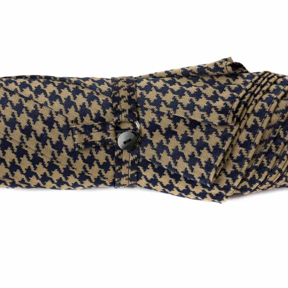 Stick Umbrella "Lord" With Polished Chestnut Wood Handle - Purely Hand