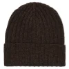 Strickmutze "Ribbed Hat" Aus Reiner Lambswool - 4 Ply