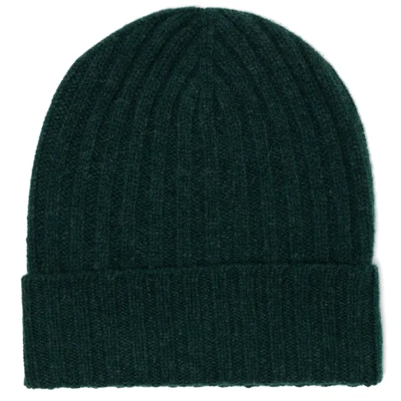 Strickmutze "Ribbed Hat" Aus Reiner Lambswool - 4 Ply