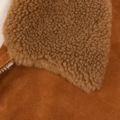 Suede Leather Jacket "Aviatore" - Lamb Suede