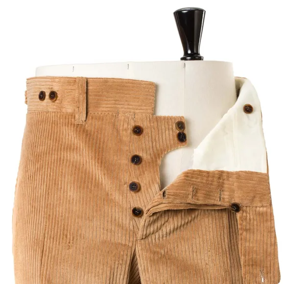 Suit "Bombato Montagne" Made Of Cotton Corduroy - Pure Handwork