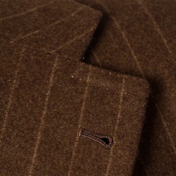 Suit "Vintage-Chalkstripe" Made Of Pure Wool "Vintage Fox" By Fox Brot