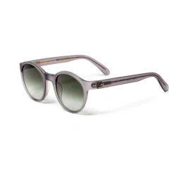Sunglasses In Foggy Gray "Voyage Voyage"