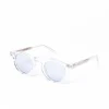 Sunglasses "World Transparent" With Light Blue Lenses - Purely Handcra