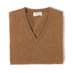 Sweater "Leven Vee" Made Of Geloong Lambswool - 2 Ply