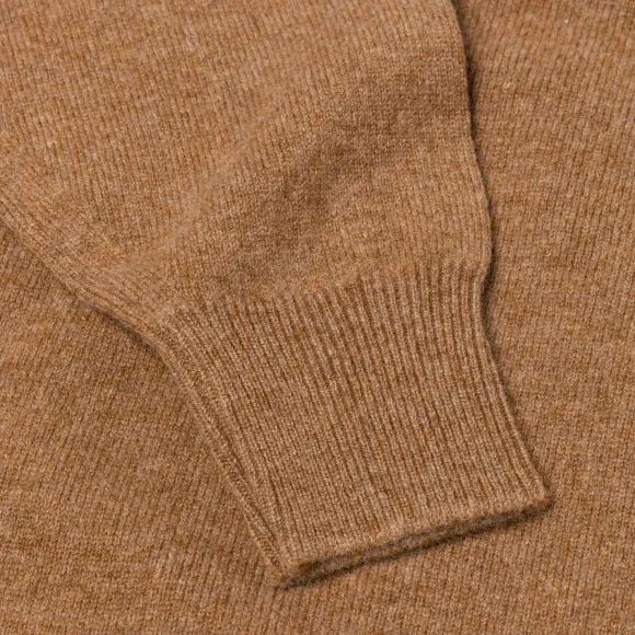 Sweater "Leven Vee" Made Of Geloong Lambswool - 2 Ply