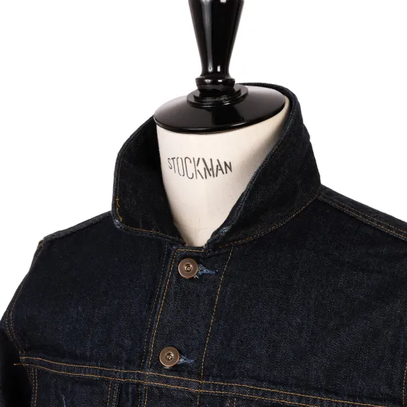 Tellason X Michael Jondral: "Golden Gate" Denim Jacket In Pure Cotton