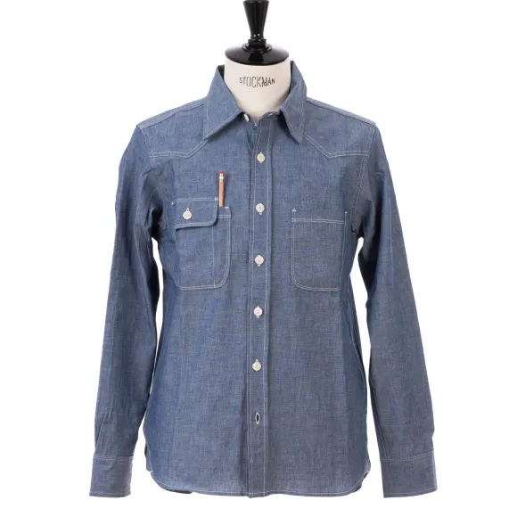 Tellason X Michael Jondral: Japanese Cotton Chambray "Bridgewater" Wor