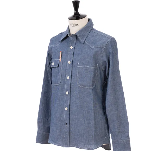 Tellason X Michael Jondral: Japanese Cotton Chambray "Bridgewater" Wor